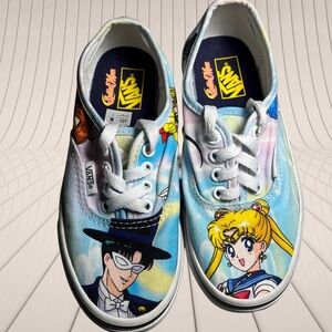 Vans Kids Anime Character Sneakers. Sailor Moon collection. Never worn.